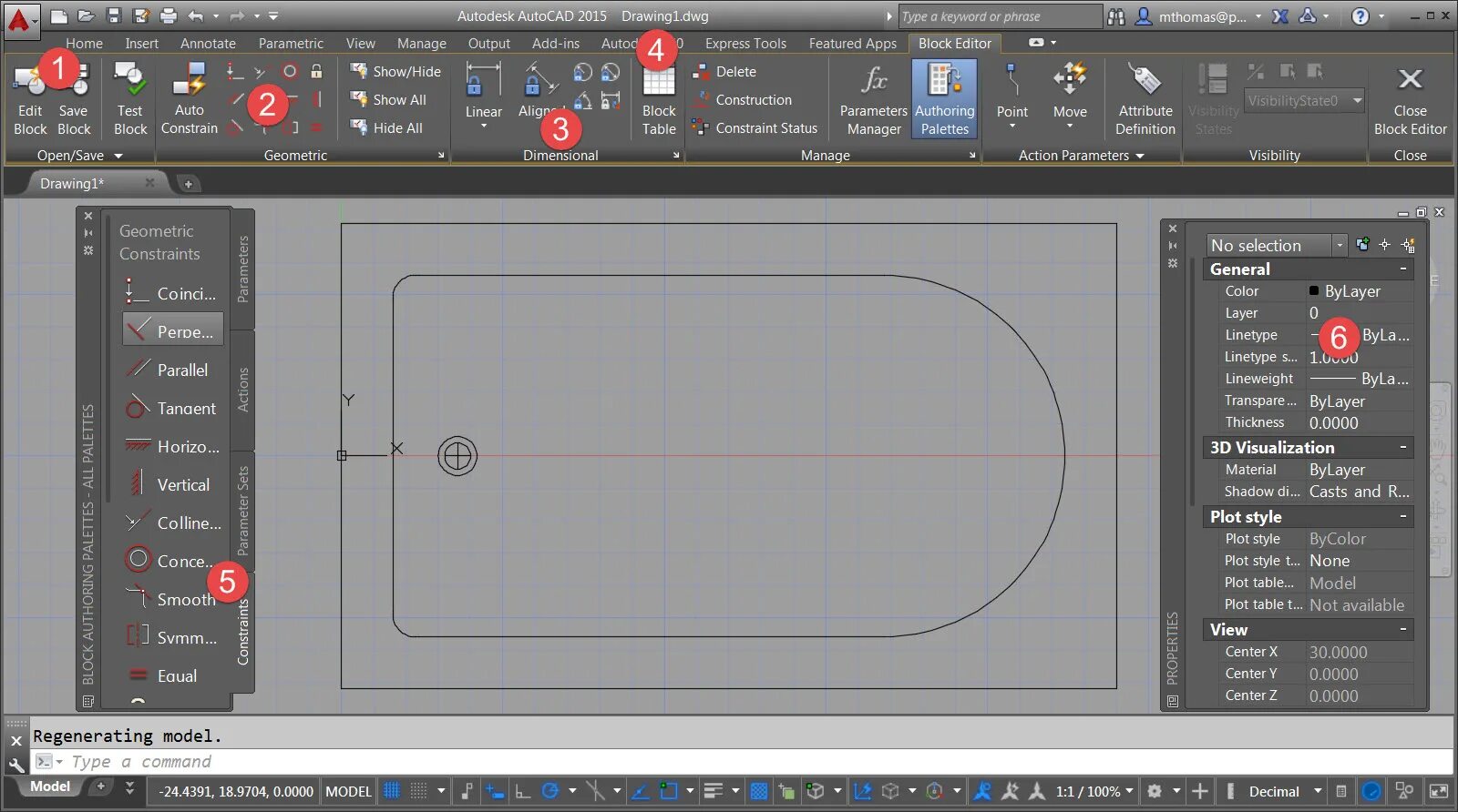 Block editor. Autocad dynamic block with multiple visibility parameters. visible selection.