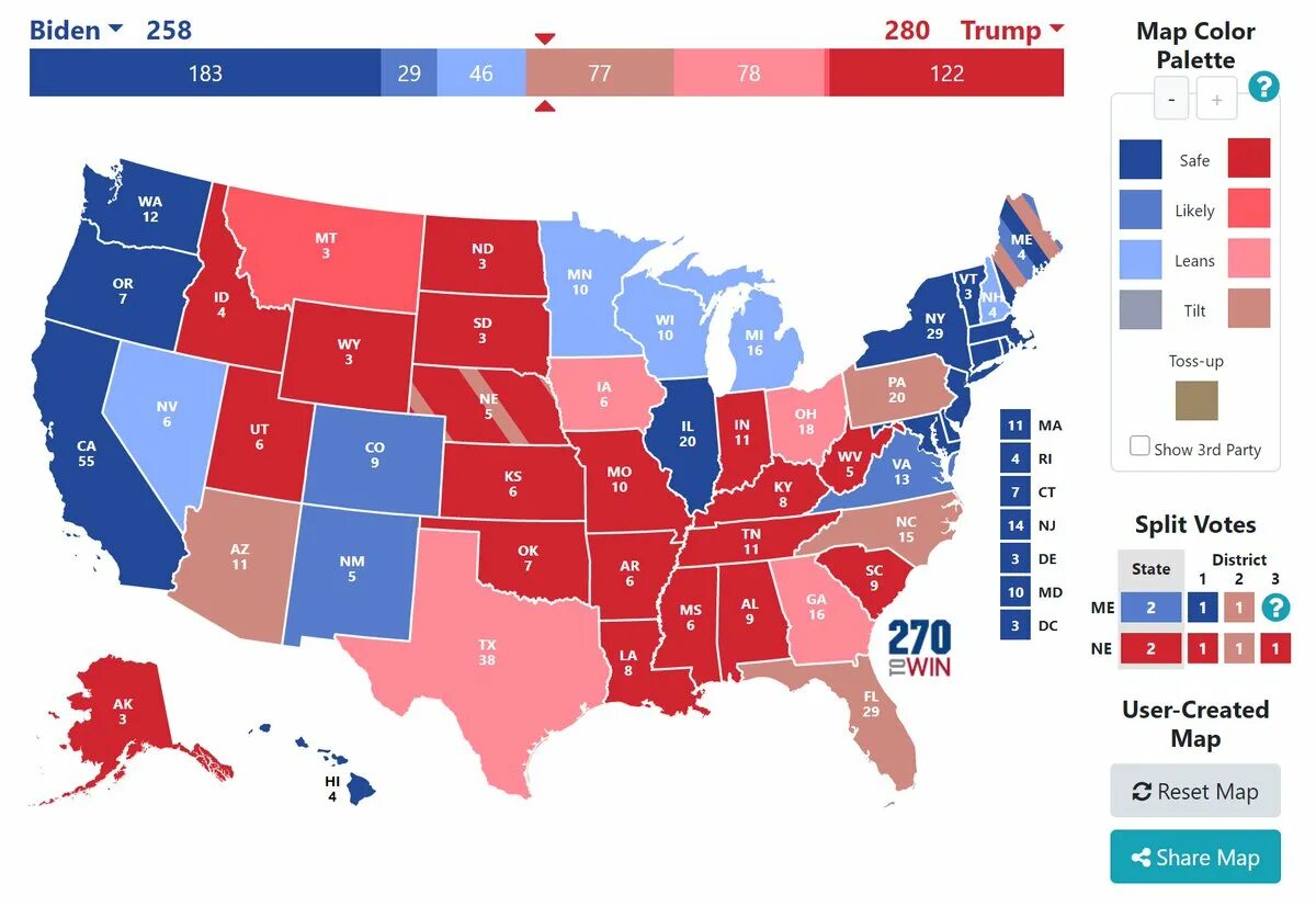 Выборы США 2016 карта. Голоса выборщиков в США 2016. Распределение голосов в США выборы. Распределение голосов на выборах США 2020. Распределение голосов на выборах 2024