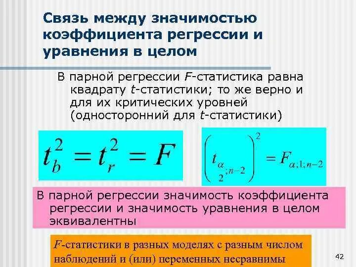 Оценить статистическую значимость коэффициентов регрессии. Оценить статистическую значимость коэффициентов регрессии