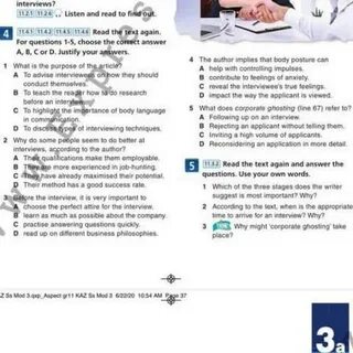 Read the article choose the best