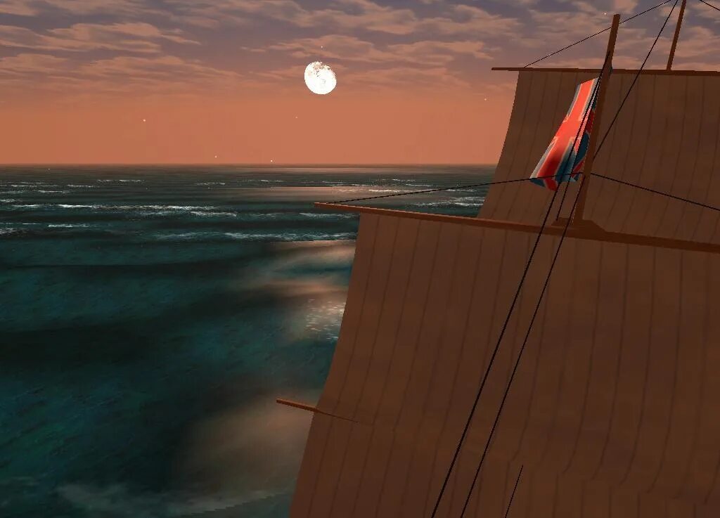 Virtual sailor. Virtual sailor 6.0. sunset (virtual sailor).
