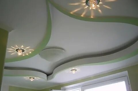 Ремонт потолков из гипсокартона