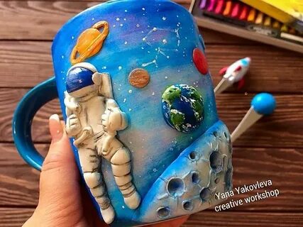 Космос из соленого теста