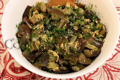 Баклажаны с укропом на зиму