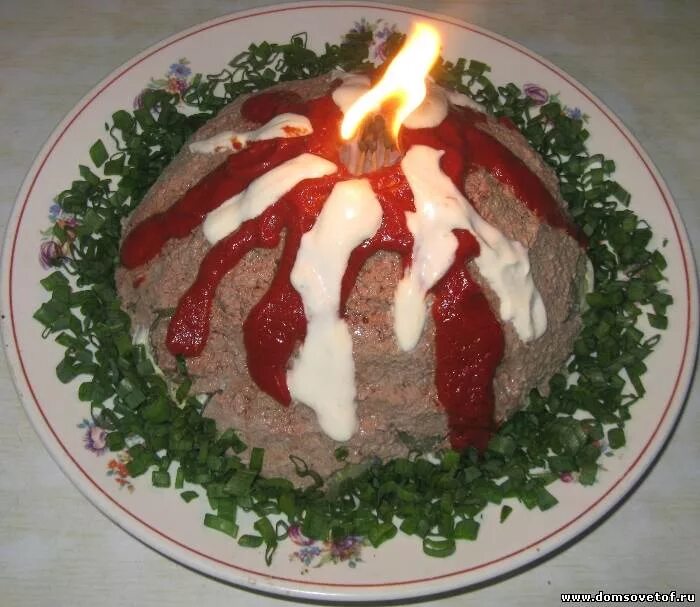 торт вулкан. салат вулкан. картошка вулкан. блюдо вулкан. блюдо вулкан.