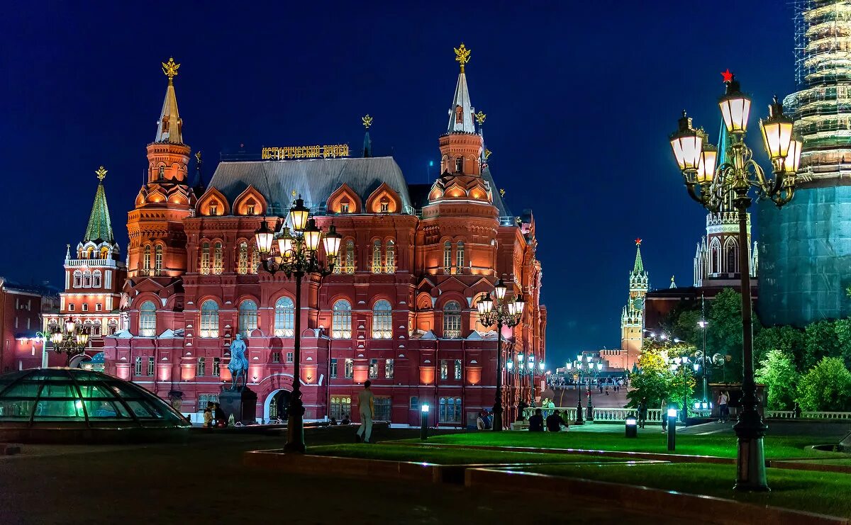 Вечерняя Москва. Архитектура Москвы. Москва красиво. Красная площадь вечером. Города россии вечером