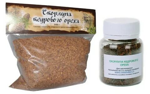 Как настоять кедровую скорлупу