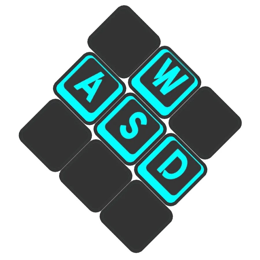 Кнопки WASD. Игровые клавиши WASD. Наклейки на клавиши WASD. Клавиши клавиатуры WASD.