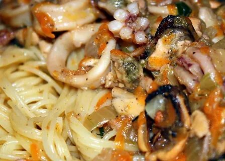 Рецепт вкусного морского коктейля замороженного