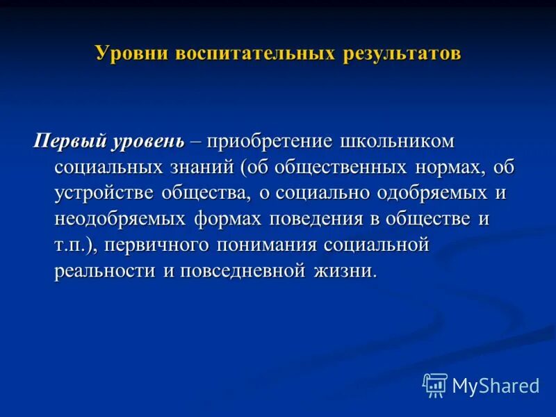 уровни воспитательных результатов воспитательной. достижение воспитательных результатов. одобряемые социально и неодобряемые. социально одобряемое поведение. 1 результат воспитания.