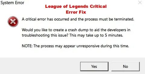 Crash has occurred