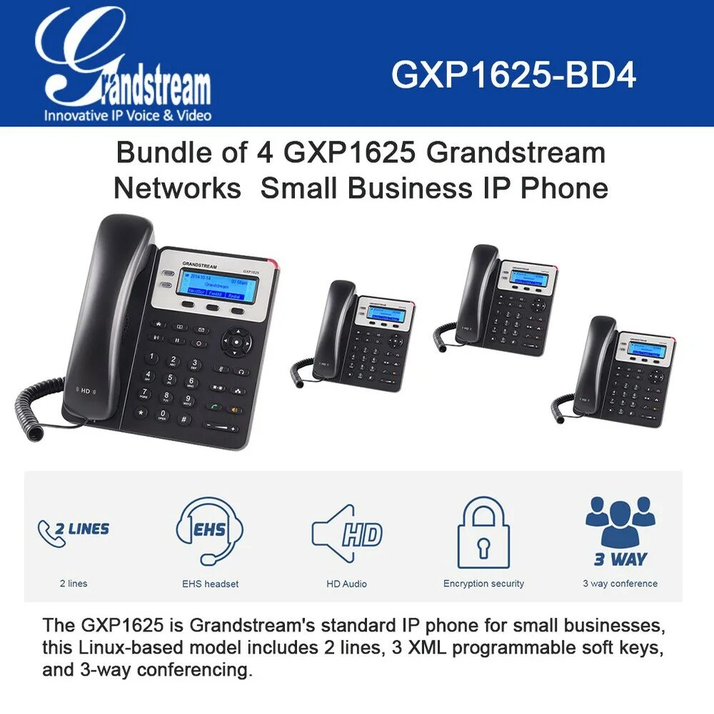 Телефон grandstream инструкция. IP телефон Grandstream Networks gxp1625. Grandstream 1625. Grandstream IP GXP 1625. Грандстрим 1625.