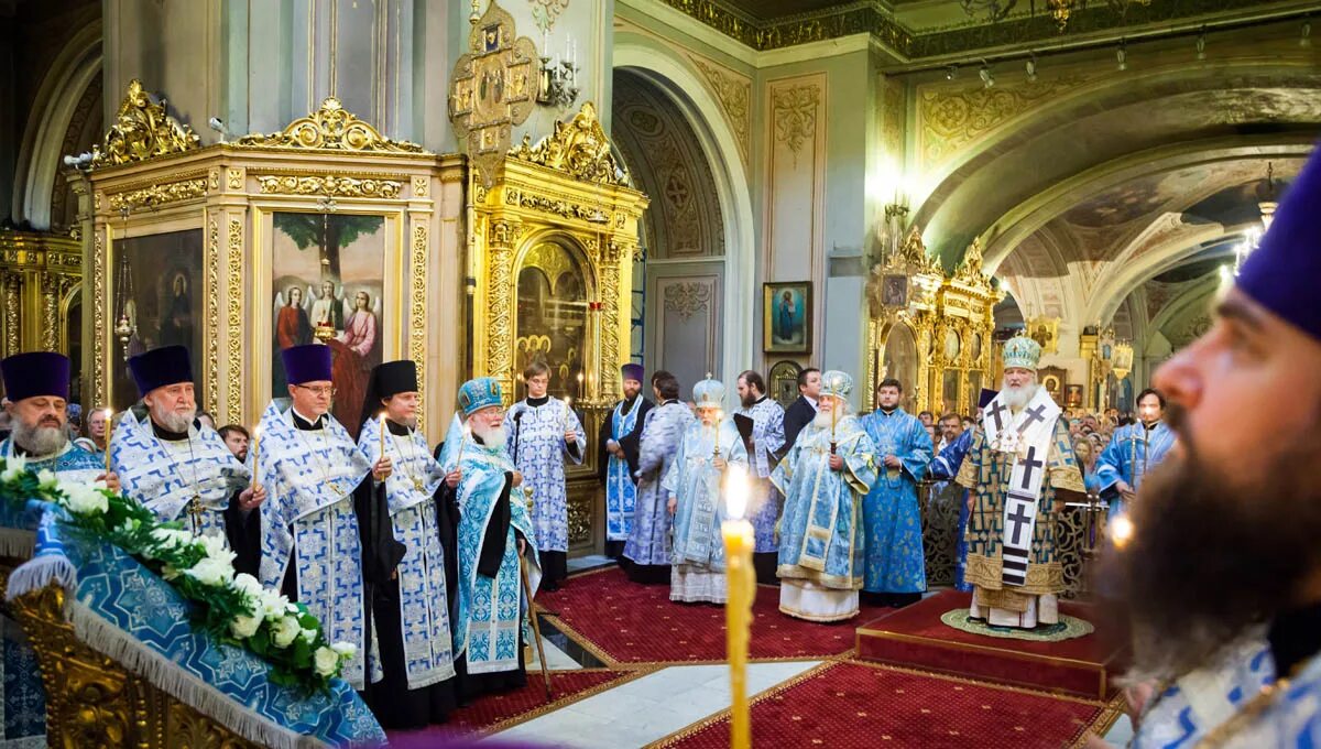 Патриарх представил икону казанской. Патриарх представил икону казанской