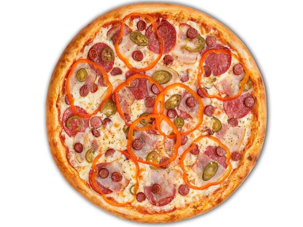 Пицца диабло. Пицца ветчина,салями грибы помидоры. Пицца пепперони с халапеньо. Пицца острая.