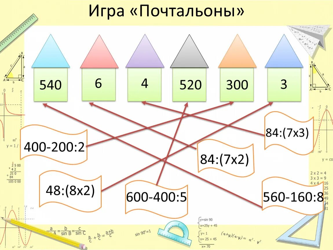 Тема карта 4 класс математика