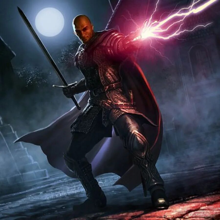 Arcane warrior. Arcane warrior