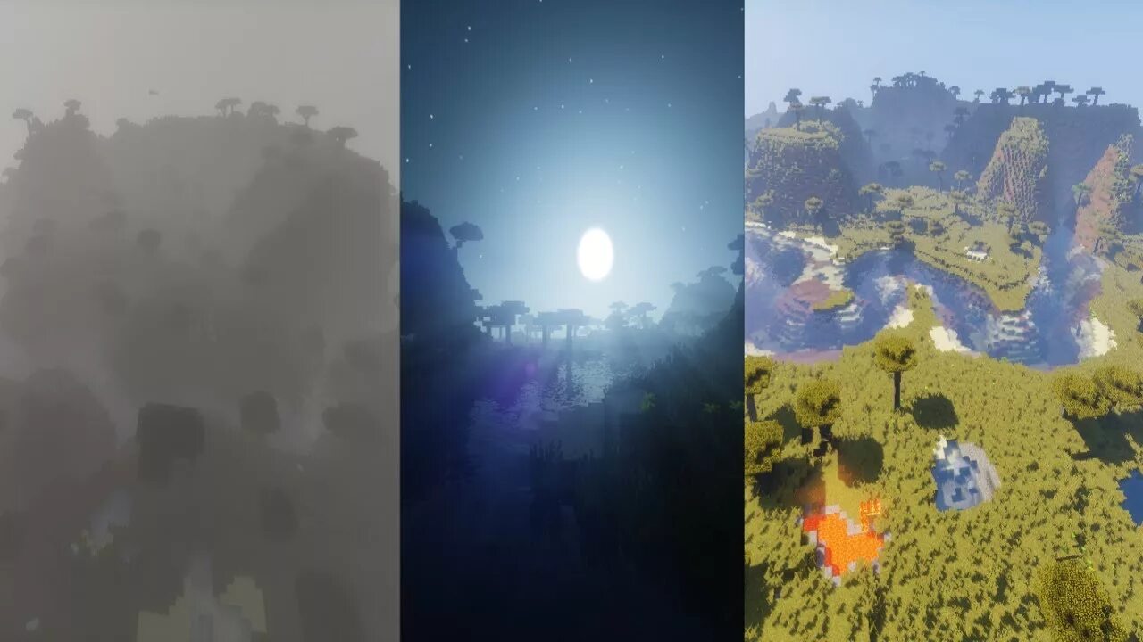 Bliss shaders distant horizons. Шейдеры силдурс. Шейдеры до и после. Шейдеры стекло. Разработкой шейдеров.