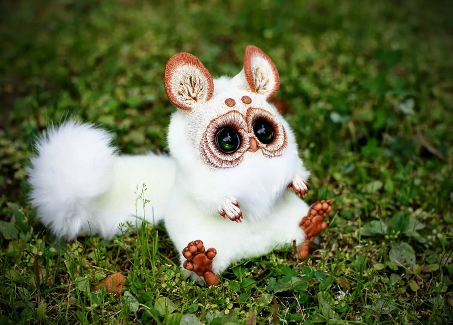 необычные игрушки. необычные игрушки. маленькие существа. фэнтези зверьки. пламфы lloomine.