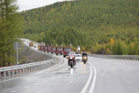 Дорога через лену
