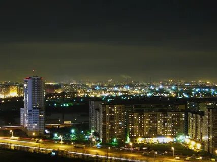 Купчино ночью