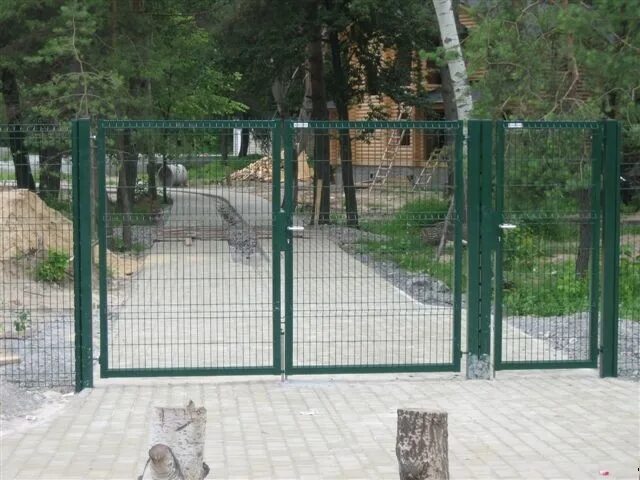 square post green wire mesh fences electrowelded fence panel eBay