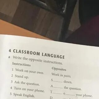 Write the languages