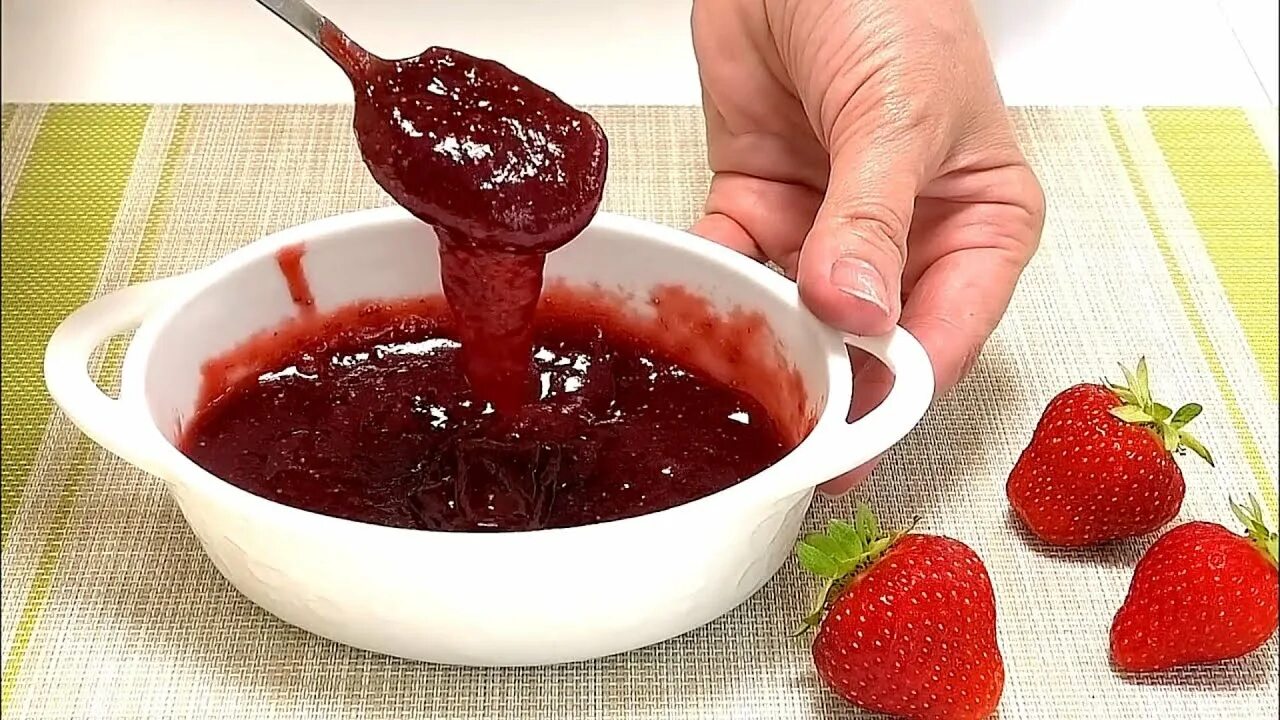 Джем с журавлевым. Клубничный джем. джем клубника. клубничный конфитюр. джем приготовление.