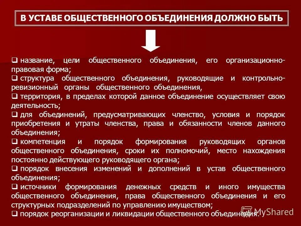 Цели общественных объединений. Устав общественного объединения. порядок создания общественных организаций в рф.. структура устава общественного объединения. порядок образования общественных объединений.