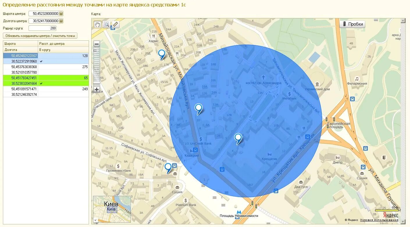 Карта с радиусом от точки. Окружности на карте. Километр точка ру