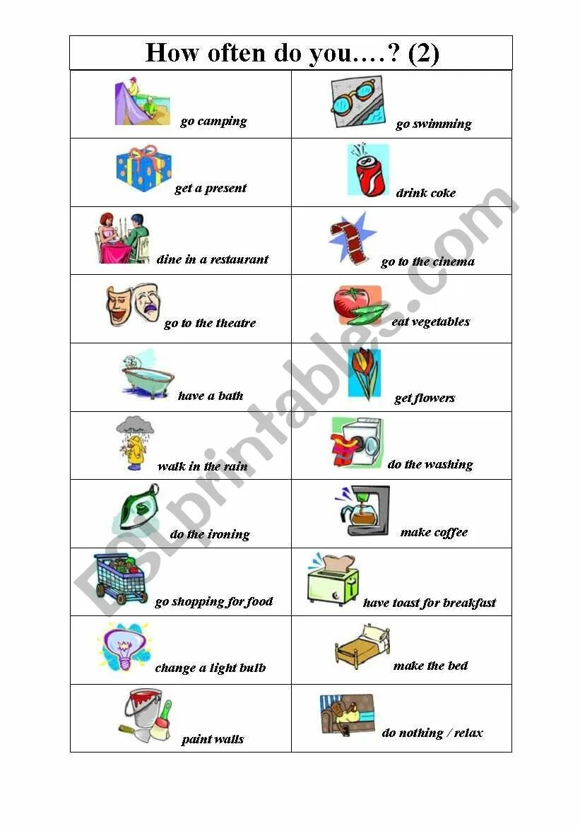 Do you often do that. How often do you. how often do you worksheet. how often worksheets for kids. how often.