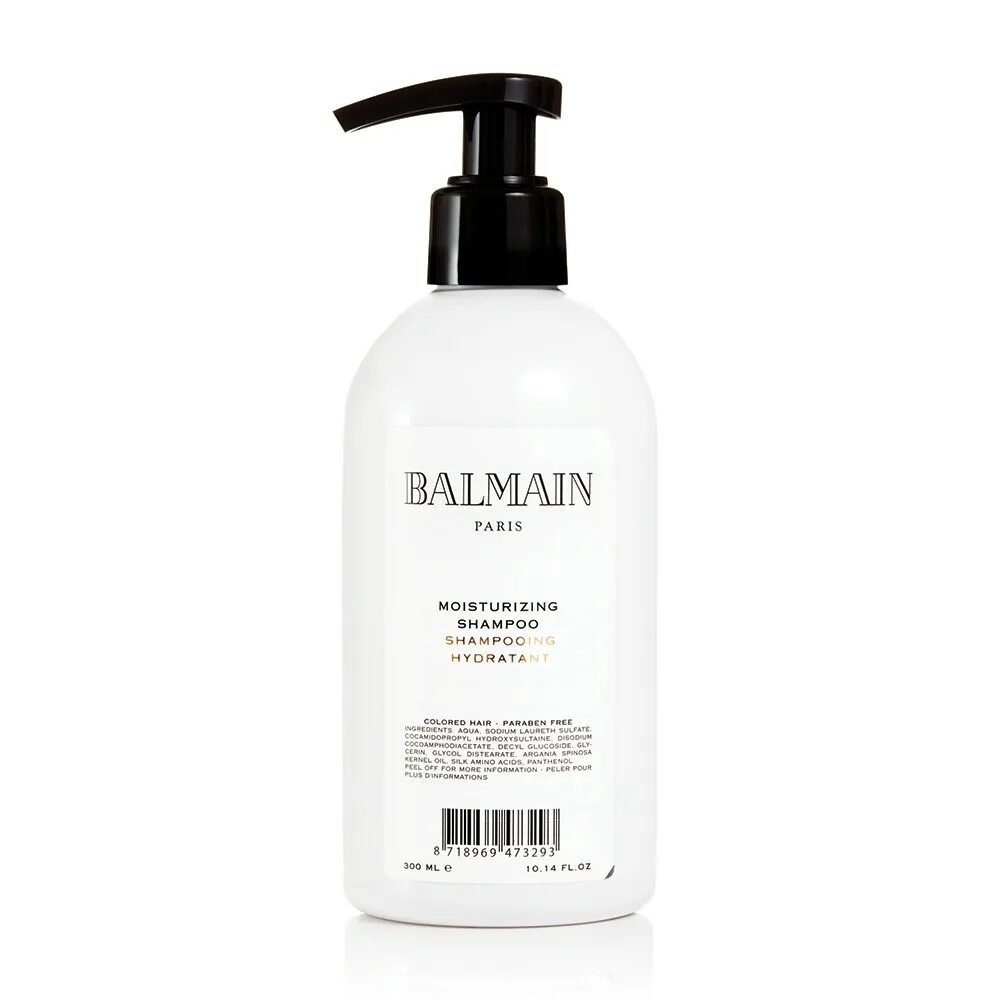 Увлажняющий шампунь. Revitalizing Shampoo Balmain 1000 мл. Balmain Moisturizing Conditioner 300 ml. Шампунь Balmain Moisture. Balmain Paris шампунь.