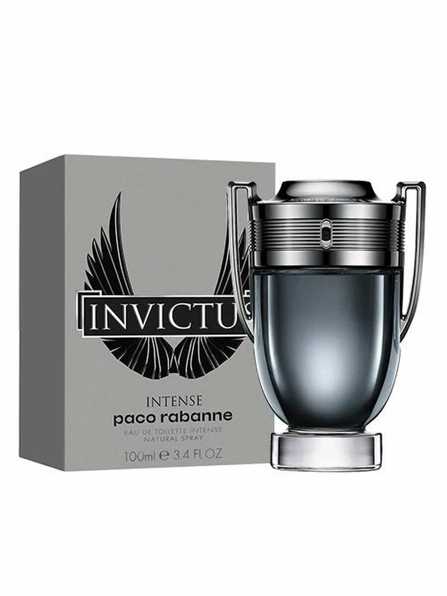 Пако рабан инвиктус мужской купить. Paco Rabanne Invictus EDT, 100 ml. Paco Rabanne Invictus 100 мл. PACP Rabanne Invictus intens. Туалетная вода Paco Rabanne "Invictus intense", 100 ml.