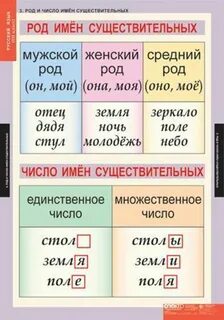 Число имен существительных 3 класс технологическая карта