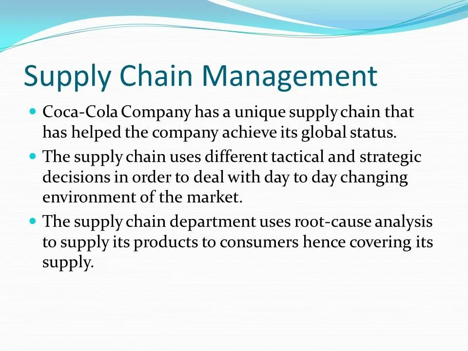 Supply перевод на русский. Coca Cola Supply Chain. Supply Chain Management of Coca Cola. Цепь поставок компании Кока кола. Управление цепями поставок Кока кола.