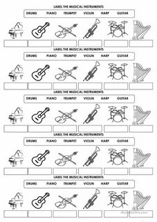 Instruments worksheet