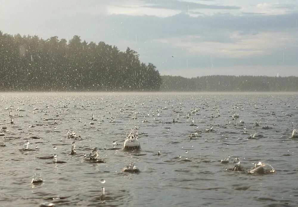 Дождь на озере Селигер. Дождь на реке. Дождь на озере. Ливень на озере.