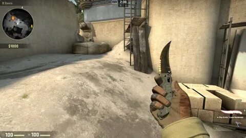 Case hardened knife