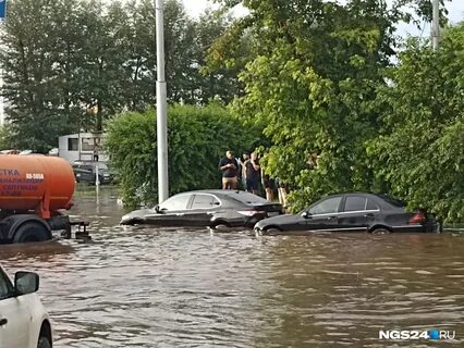 Паводок в красноярске
