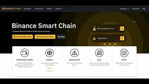 Bnb chain wallet