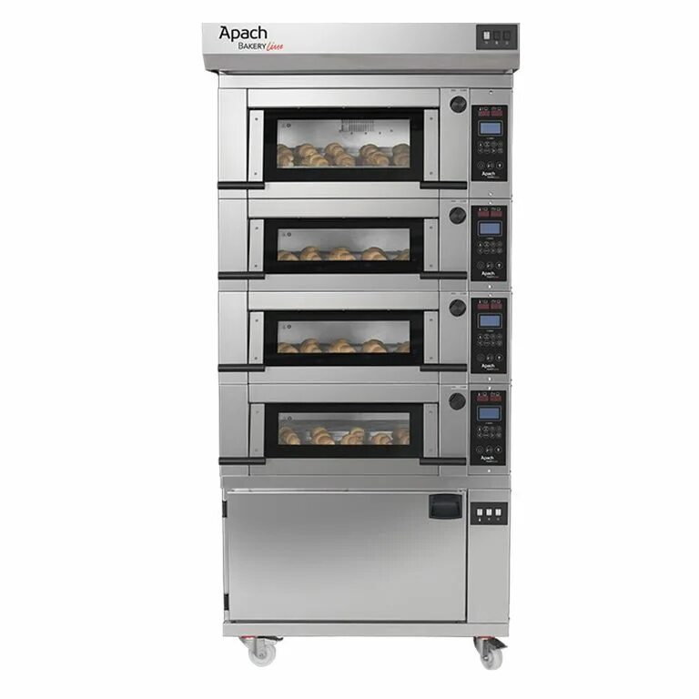 Печь конвекционная apach bakery line k10р60p mdp (с расстойкой). Ферментатор apach bakery line m15. Печь подовая на подставке шкафом apach bakery line e2k4s dpbi-t. Печь подовая с подставкой с направляющими apach bakery line e4lk6s dpbi-t. Печь ротационная электрическая apach bakery line g68e empt3m платформа.