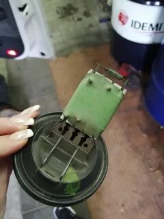 Замена реостата печки