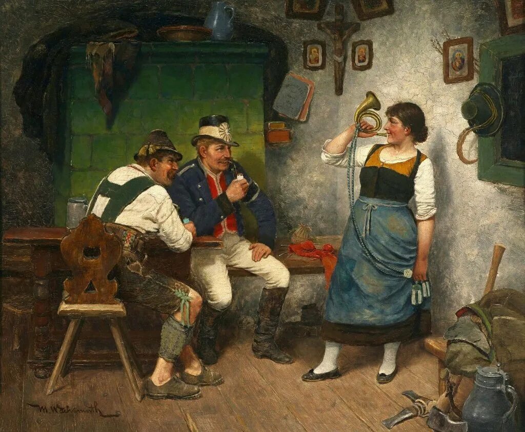 Рожок почтальона. Бах фуга си бемоль мажор ноты. Фуга в подражание рожку почтальона. Газовый рожок 19 века. Каприччио на отъезд возлюбленного брата бах.