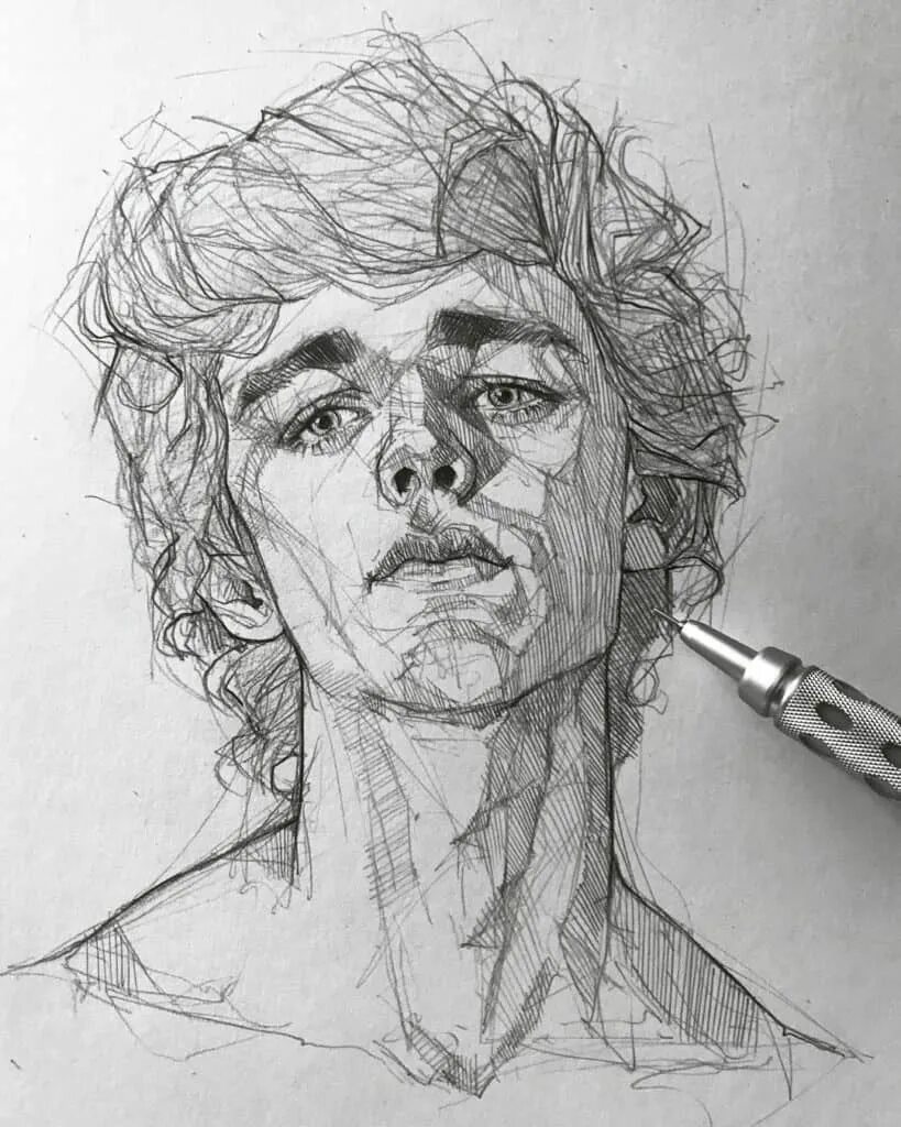 Portrait sketch