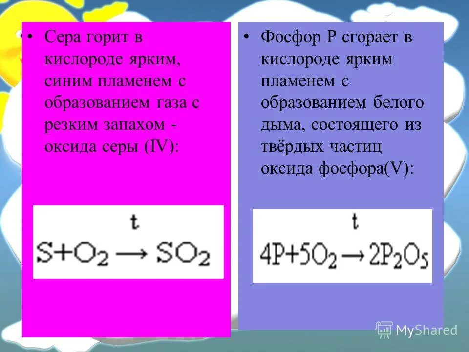 Углекислый газ и кислород сходства и различия