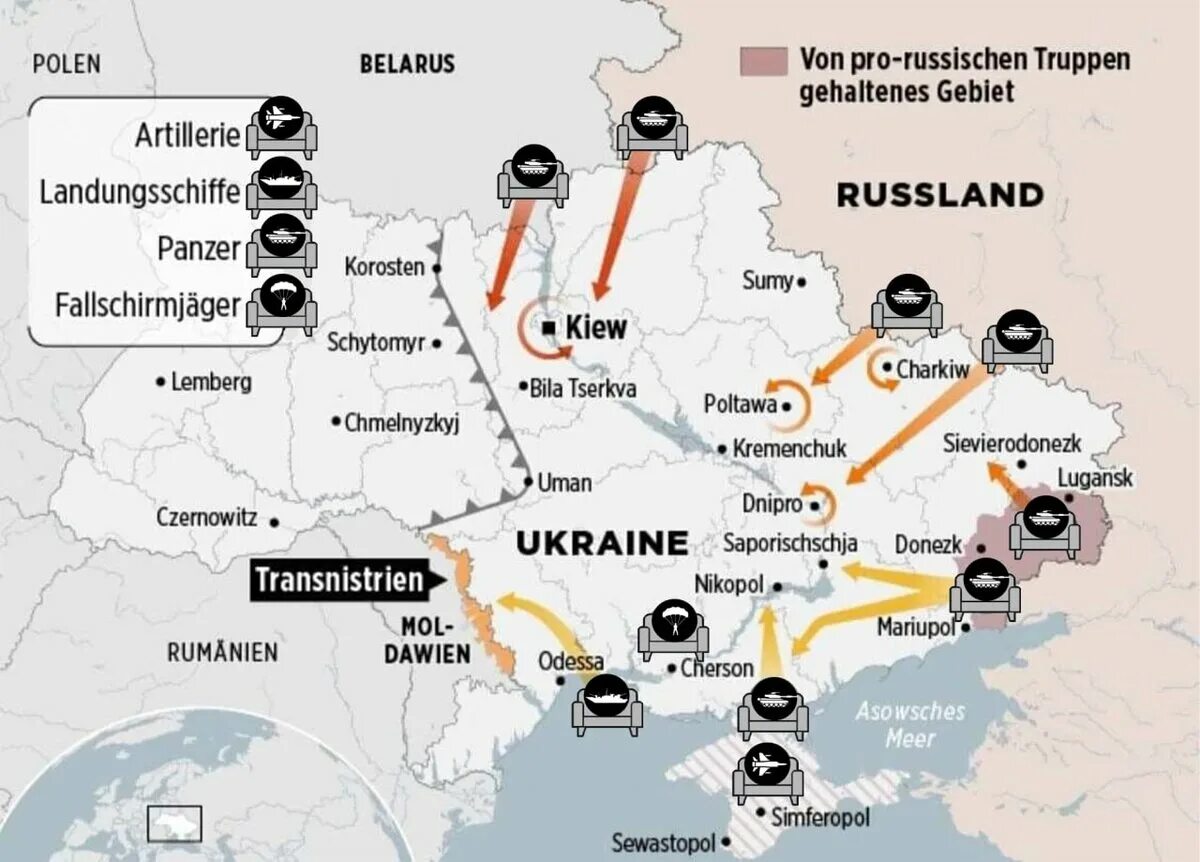 Правда украины 2022. Карта нападения России на Украину. Карта нападения России на Украину 2021. План нападения России на Украину на карте. Схема нападения России на Украину.