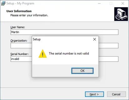 Number is not valid