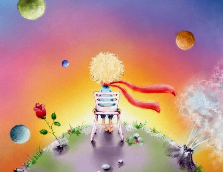 вселенная маленького принца. комната бедной девушки. мир маленьких человечков. сказочный мир. жить в маленькой стране.