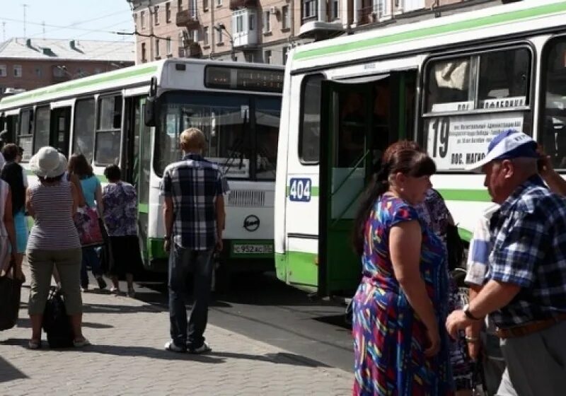 Дачные автобусы Омск. Садовый автобус.