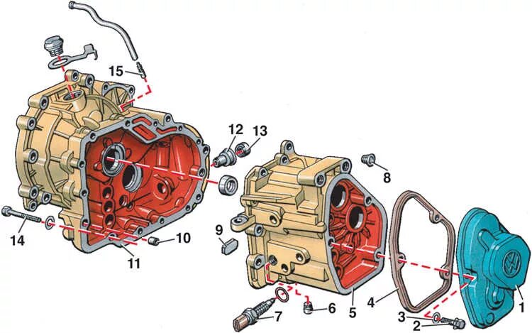 Как разобрать коробку пассат б3 Volkswagen Golf 1974-1984: Type 084 Transmission Repair 1.1/1.3L Engines (Tran