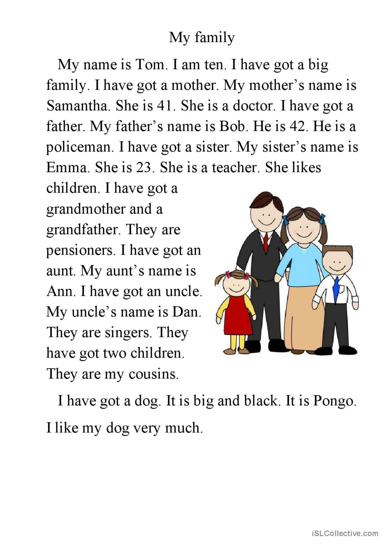 My Family текст. Текст про семью на английском. Рассказ о семье на английском. Рассказать о своей семье на английском.